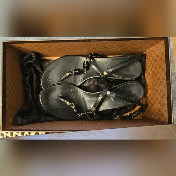 Size 35½C | Gucci Authentic flat sandals - Picture 11 of 13